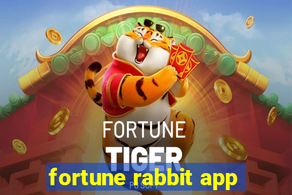 fortune rabbit app